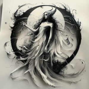 slavic-mythology tattoo design ideas Realism perfect proportions creepy meaning resilience