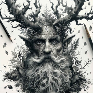slavic-mythology tattoo design ideas phantasmagoric grimace symbolising endurance
