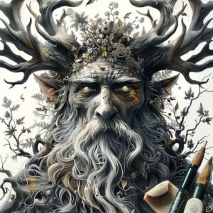 slavic-mythology tattoo design ideas Surrealism enigmatic visuals macabre for neck