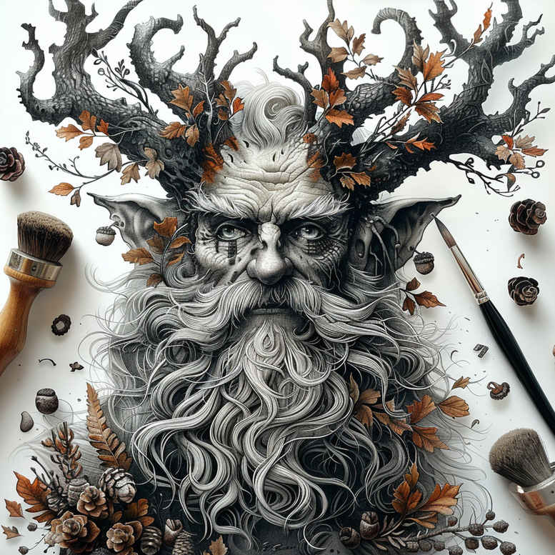 slavic-mythology tattoo design ideas ornate mirror image for side