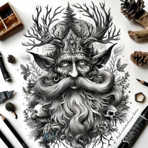 slavic-mythology tattoo design ideas geometric possessed shows resilience