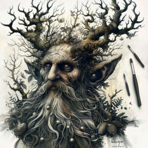slavic-mythology tattoo design ideas Surrealism symbolic motifs sombre symbolising courage