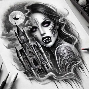 traveling-realism-realistic-dimension-for-shoulder – tattoo design ideas free ai generated – Gallery: travels-inkby-ai