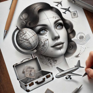 travel-in-art-realism-realistic-movement-for-wrist-side – tattoo design ideas free ai generated – Gallery: travels-inkby-ai