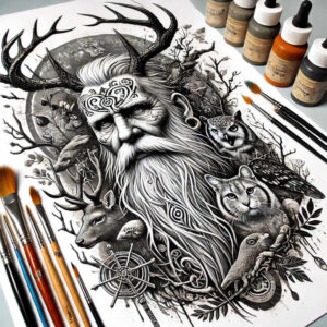 tree-perseverance-symbol-realism-tonal-depth-for-upper-thigh – tattoo design ideas free ai generated – Gallery: trees-inkby-ai