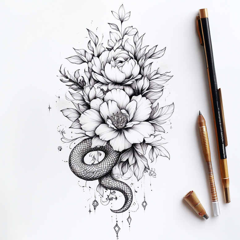 water-animals tattoo design ideas defined outlines ocean spirit embodying determination