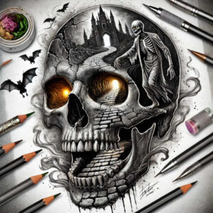 moving-zombie-tattoo-foreboding-for-biceps – tattoo design ideas free ai generated – Gallery: zombies-inkby-ai