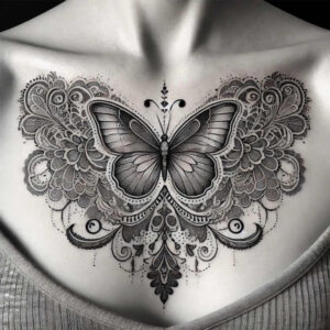 butterflies-moths-dragonflies tattoo design ideas elaborate airy embodying perseverance