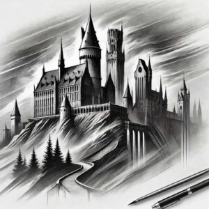 fortress-defense-dripping-hyper-detail – tattoo design ideas free ai generated – Gallery: castles-inkby-ai
