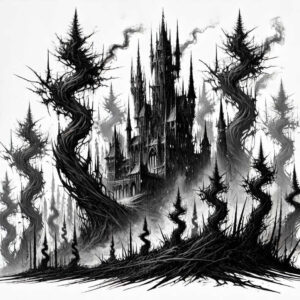 knight-fortress-abyss-emotional-realism – tattoo design ideas free ai generated – Gallery: castles-inkby-ai