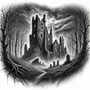 castles tattoo design ideas Surrealism surreal lighting intricate masonry stands for strength
