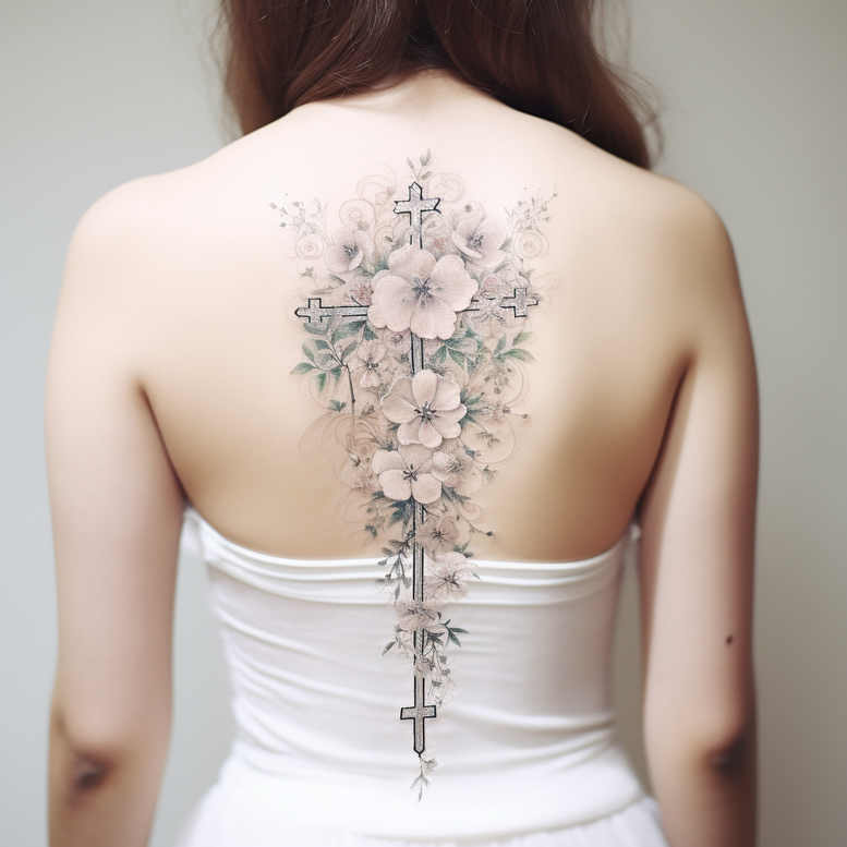 chain-and-charm – tattoo design ideas free ai generated – delicate – for-sternum – Gallery: chains-inkby-ai