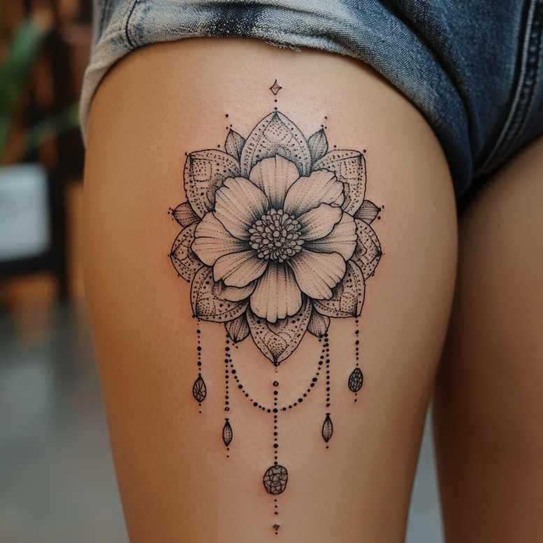 chain – tattoo design ideas free ai generated – clear-edge – for-arm – Gallery: chains-inkby-ai