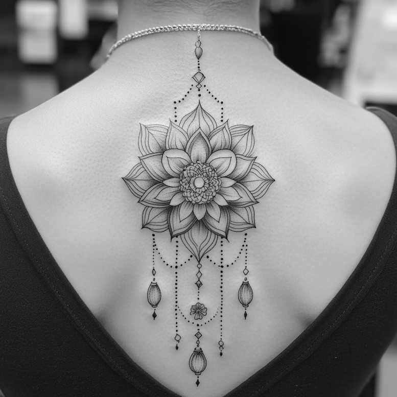 chain – tattoo design ideas free ai generated – minimalist – for-arm – Gallery: chains-inkby-ai