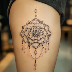 chain – tattoo design ideas free ai generated – neotraditional-dynamic-color – for-arm – Gallery: chains-inkby-ai