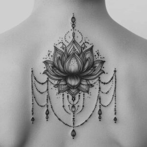 chain – tattoo design ideas free ai generated – point-minimal – for-arm – Gallery: chains-inkby-ai