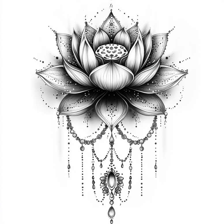 chain – tattoo design ideas free ai generated – realism-real-life-shading – for-arm – Gallery: chains-inkby-ai