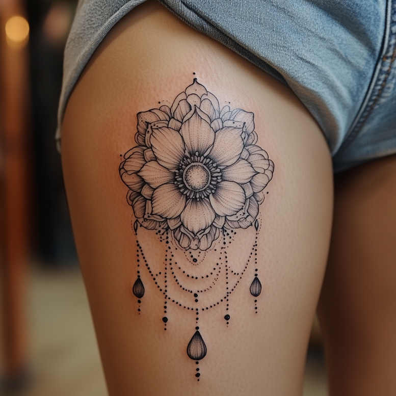chain – tattoo design ideas free ai generated – realism-realistic-lighting – for-arm – Gallery: chains-inkby-ai