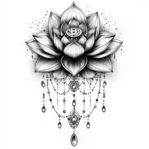 chain – tattoo design ideas free ai generated – realism-transparent-layer – for-arm – Gallery: chains-inkby-ai