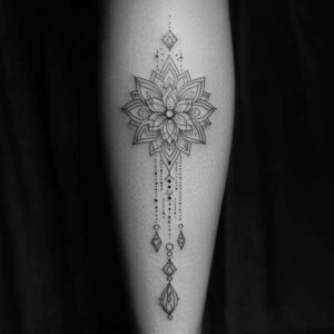 chain – tattoo design ideas free ai generated – simple-form – for-arm – Gallery: chains-inkby-ai