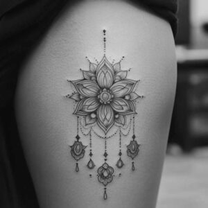 chain – tattoo design ideas free ai generated – sparse – for-arm – Gallery: chains-inkby-ai