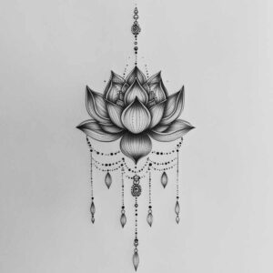 chain-necklace-diminutive-for-upper-back – tattoo design ideas free ai generated – Gallery: chains-inkby-ai