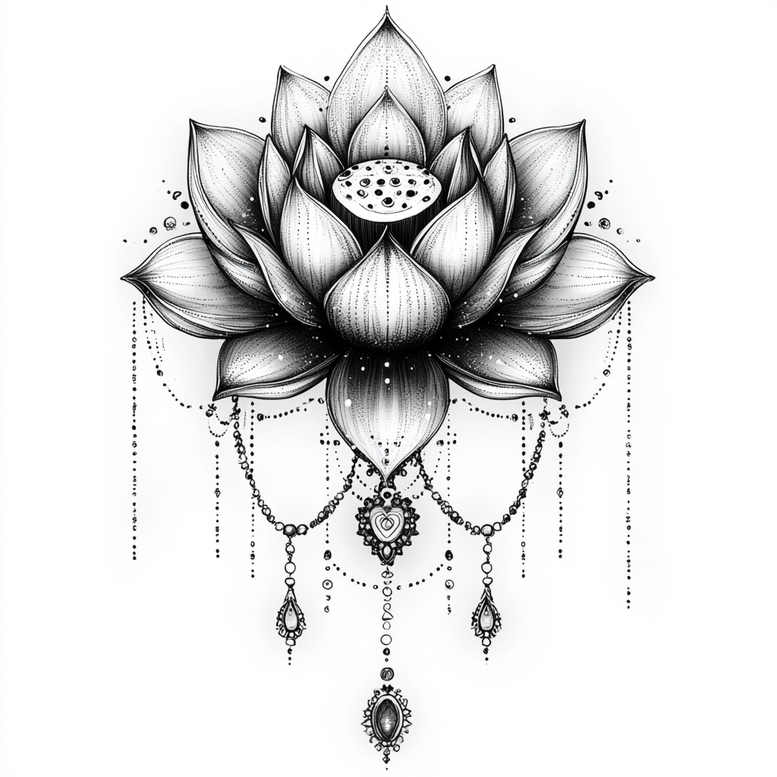 fine-detail-chain-abstract-for-sternum – tattoo design ideas free ai generated – Gallery: chains-inkby-ai