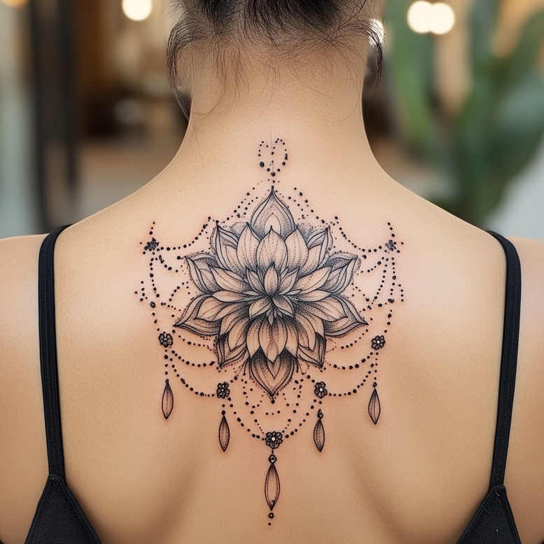 finger-chain – tattoo design ideas free ai generated – concise – for-upper-thigh – Gallery: chains-inkby-ai