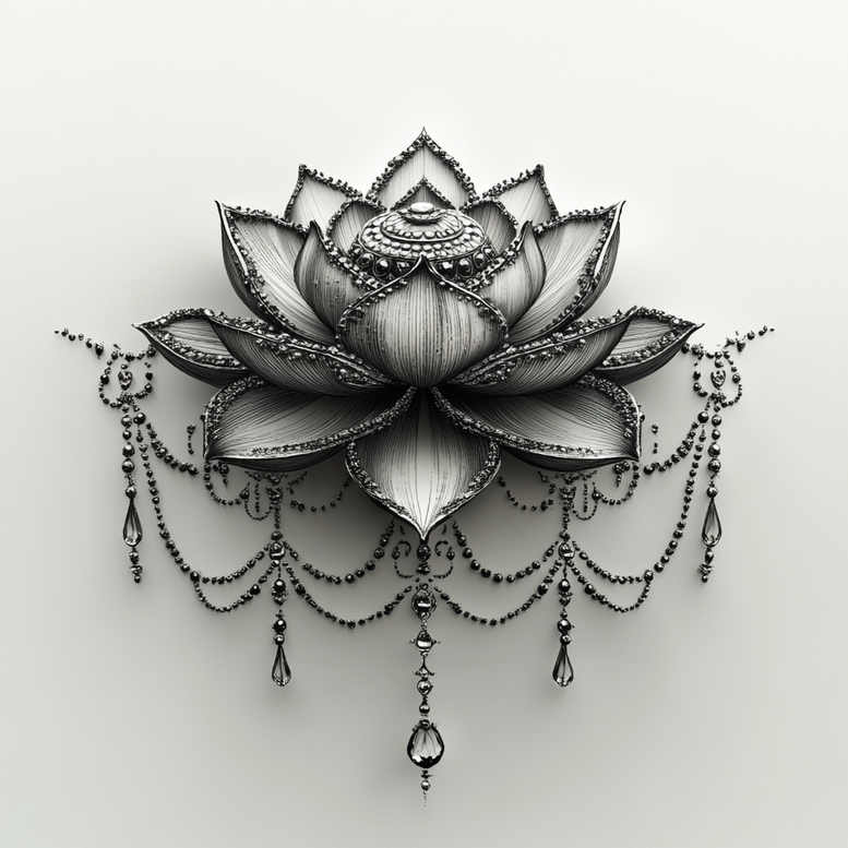 fine-detail-chain-slender-for-neck – tattoo design ideas free ai generated – Gallery: chains-inkby-ai