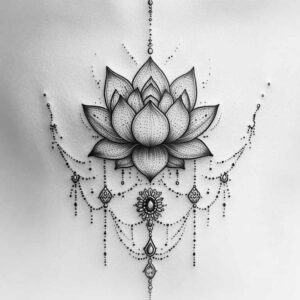 stylized-chain-simple-form-for-ankle – tattoo design ideas free ai generated – Gallery: chains-inkby-ai