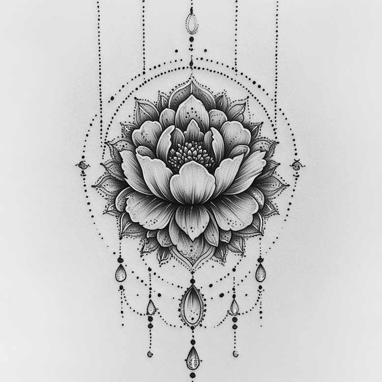 chains tattoo design ideas soft curve chained patterns for forearm