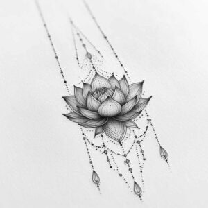 chains tattoo design ideas micro design intricate loops meaning perseverance