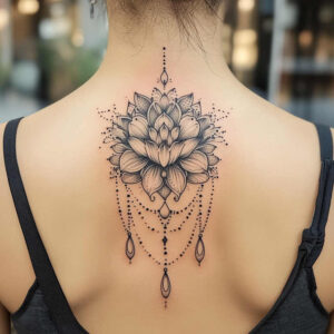 chains tattoo design ideas micro art layered metal for sternum