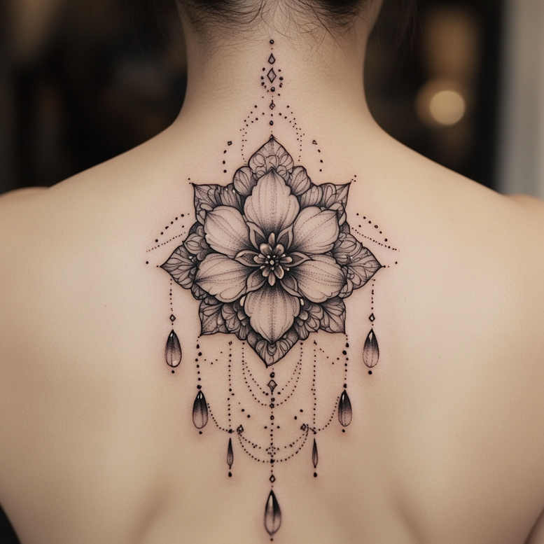 chains tattoo design ideas minimalist linked circles shows courage