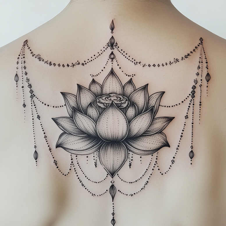 chains tattoo design ideas no excess linked pattern embodying determination