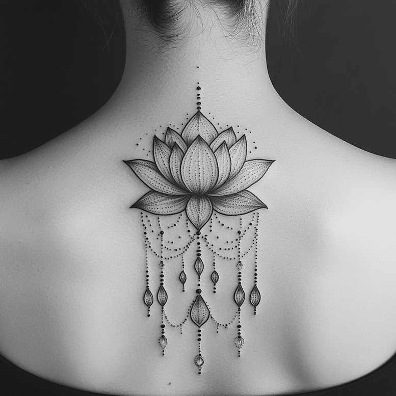 chains tattoo design ideas tiny detail linked symbols for knee