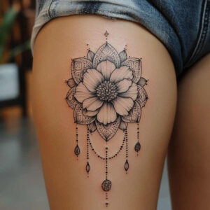 chains tattoo design ideas clear edge metallic gradient symbol of endurance