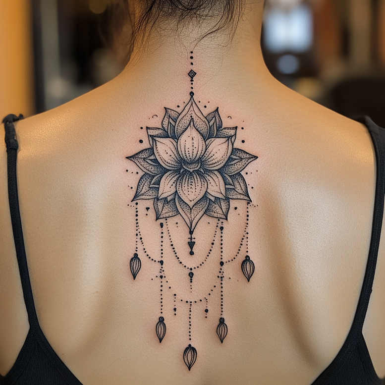 chains tattoo design ideas iconic tattooed chains for back shoulder