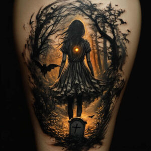 hero-clean-background-slender – tattoo design ideas free ai generated – Gallery: characters-inkby-ai