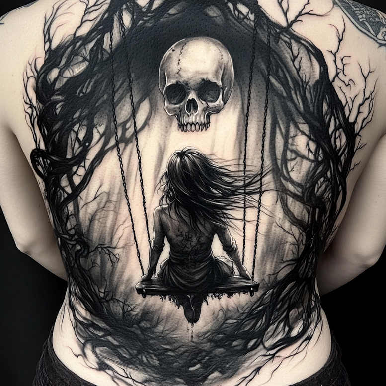 artistic-figure-textured-light-micro-art – tattoo design ideas free ai generated – Gallery: characters-inkby-ai