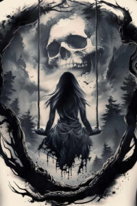 artistic-silhouette-emotional-depth-no-shading – tattoo design ideas free ai generated – Gallery: characters-inkby-ai