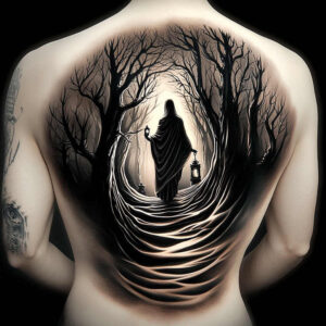 iconic-figure-photo-ink-petite – tattoo design ideas free ai generated – Gallery: characters-inkby-ai