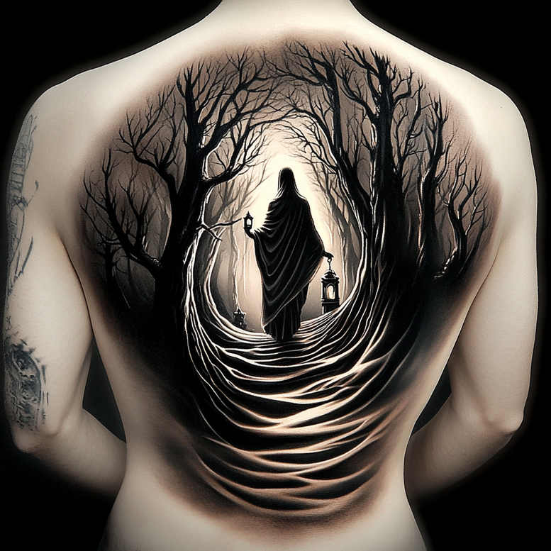 iconic-figure-photo-ink-petite – tattoo design ideas free ai generated – Gallery: characters-inkby-ai