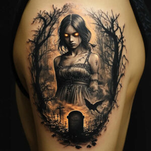 geometric-form-focal-blur-diminutive – tattoo design ideas free ai generated – Gallery: characters-inkby-ai