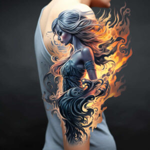 shaded-silhouette-vivid-detail-micro-line – tattoo design ideas free ai generated – Gallery: characters-inkby-ai