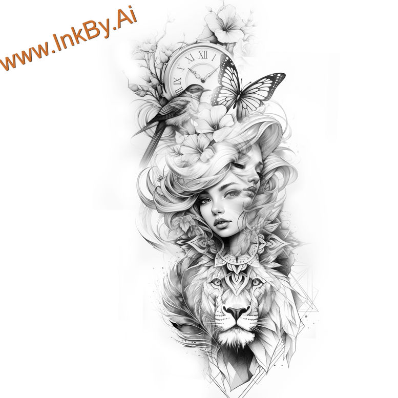 christian-characters tattoo design ideas Realism micro detail stained glass style shows courage