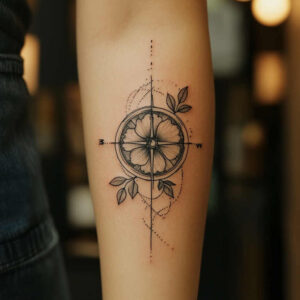 light-contour – tattoo design ideas free ai generated – diminutive – for-side-torso – Gallery: delicate-flowers-inkby-ai