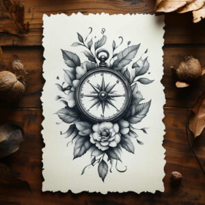 subtle-form – tattoo design ideas free ai generated – miniature – for-ribs – Gallery: delicate-flowers-inkby-ai