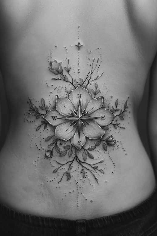 delicate-flowers tattoo design ideas crisp outline delicate layering for ankle