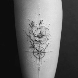 delicate-flowers tattoo design ideas pure motif delicate layering symbol of determination